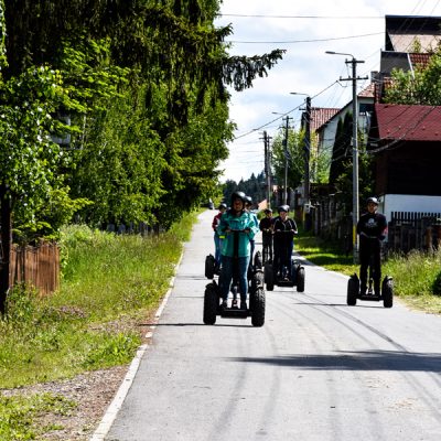 Explore Băile Tușnad on electric Segways! 